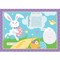 Party Central Easter Activity Rectangular Disposable Placemats - 14.25" - Multicolor - Club Pack of 96